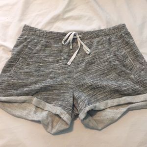 Pink boyfriend lounge shorts